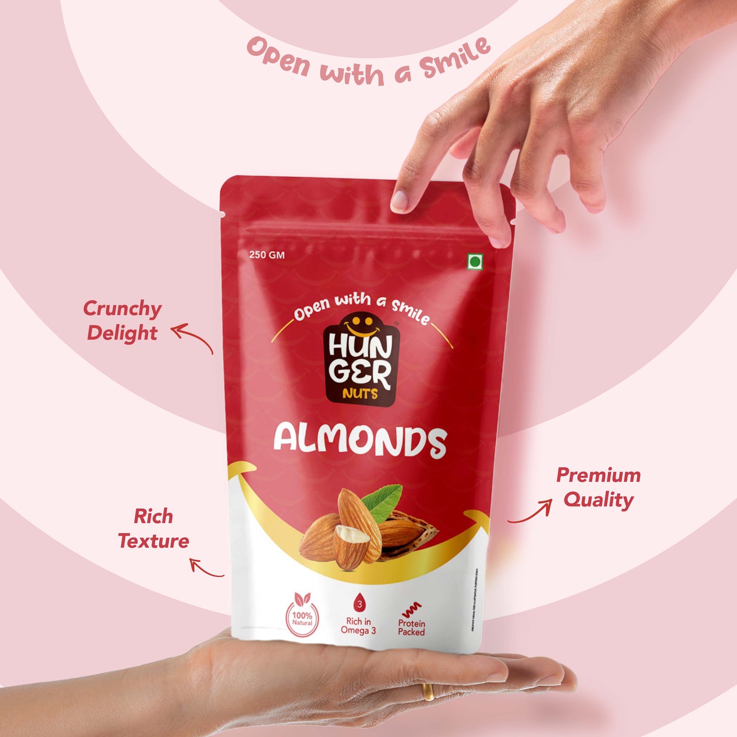 Hunger Classic Almonds