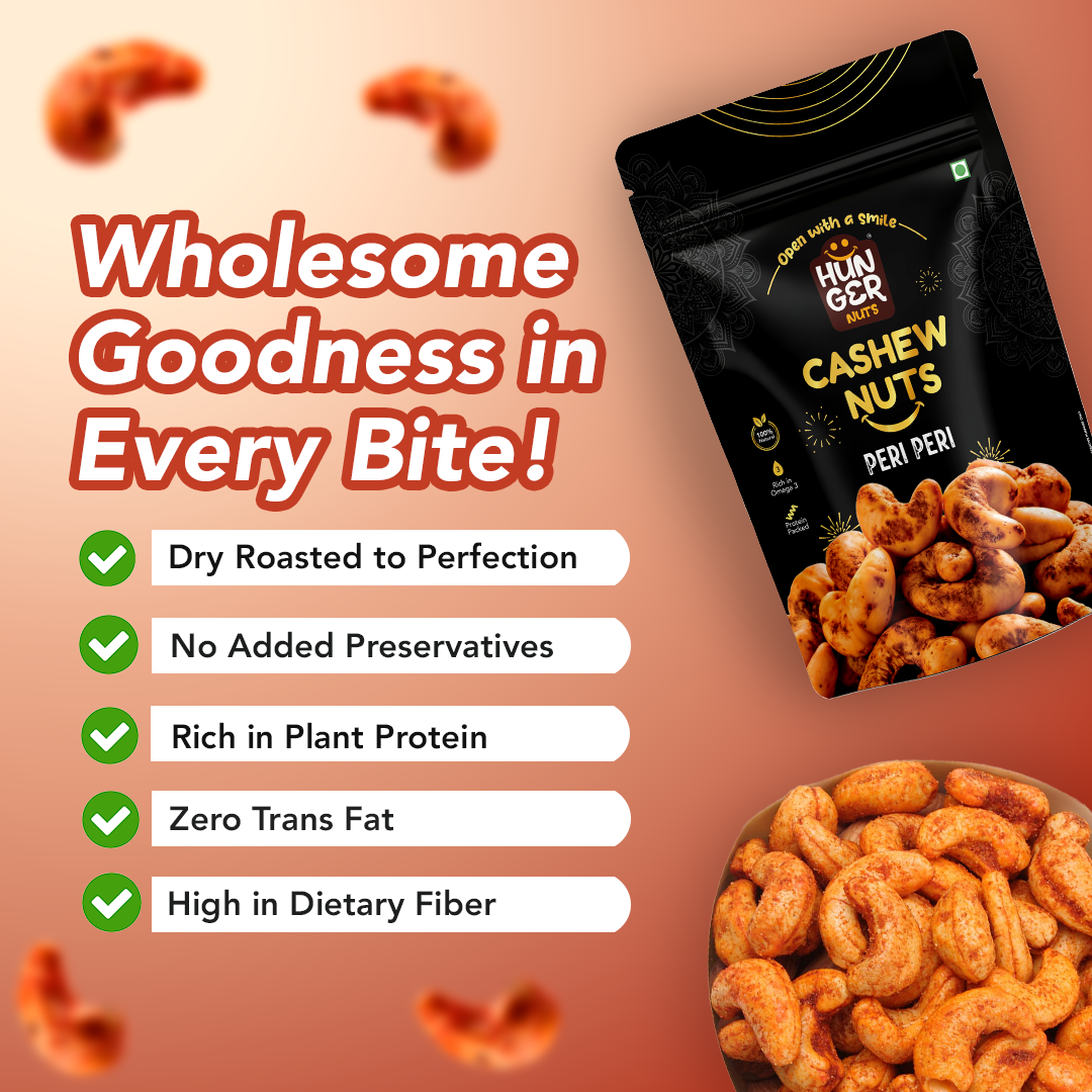 Hunger Peri Peri Cashews