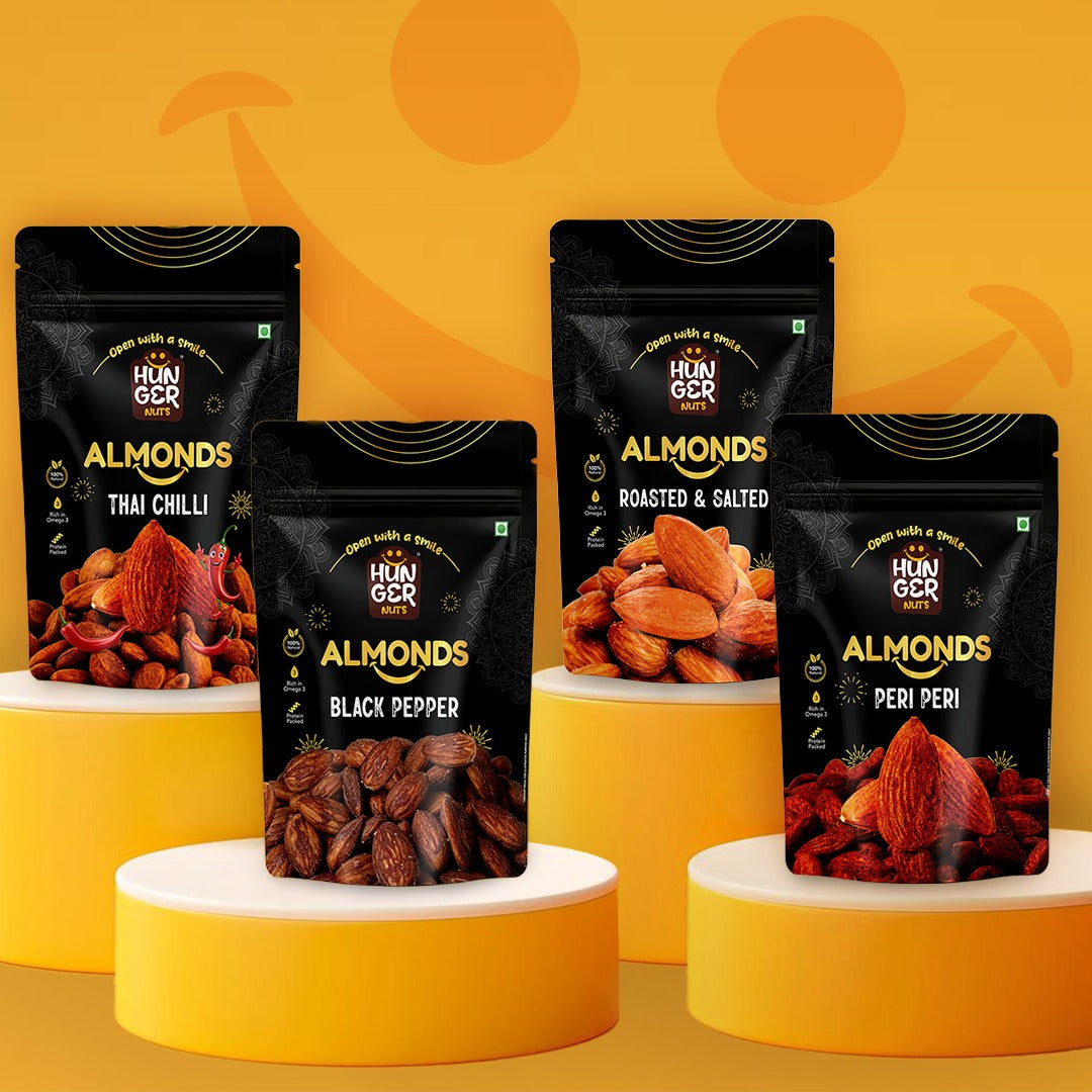 Hunger Flavoured Nuts - Almond & Cashew