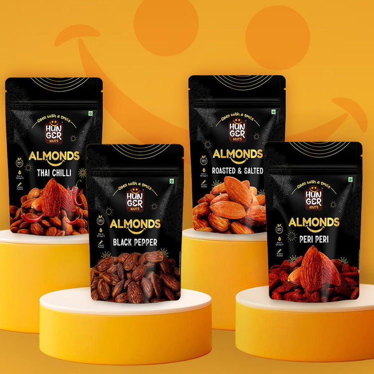 Hunger Flavoured Nuts - Almond & Cashew