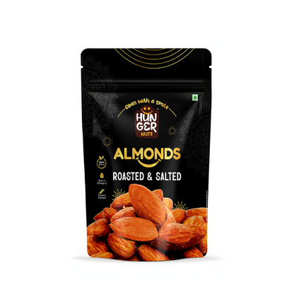Hunger Roasted & Salted Almonds