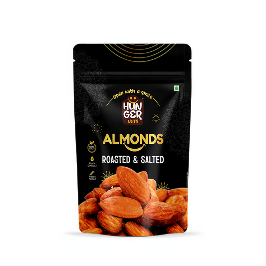 Hunger Roasted & Salted Almonds