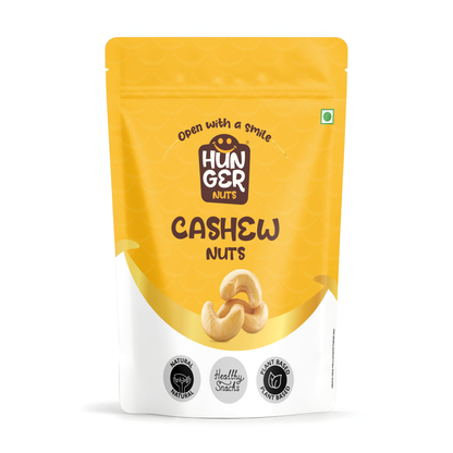 Hunger Classic Cashews | Premium Whole Cashew Nuts | Kaju | Organic
