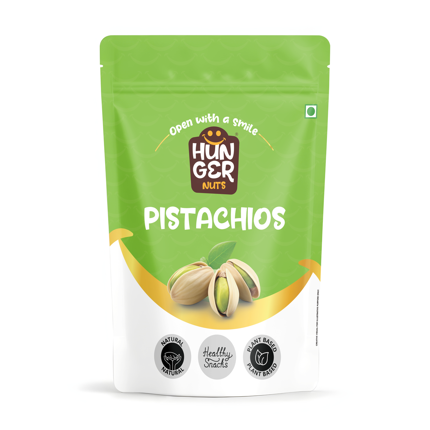 Hunger Classic Pistachios | Premium Pista Nuts Online | Crunchy | Protein Rich