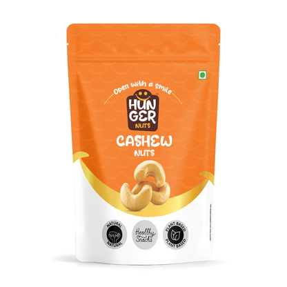 Hunger Classic Cashews | Premium Whole Cashew Nuts | Kaju | Organic