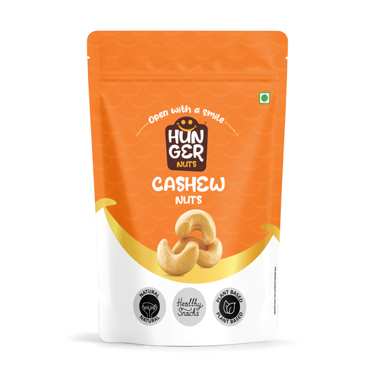 Hunger Classic Cashews | Premium Whole Cashew Nuts | Kaju | Organic
