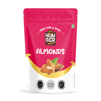 Hunger Classic Almonds | Premium Quality | Raw Badam Online | 100% Natural