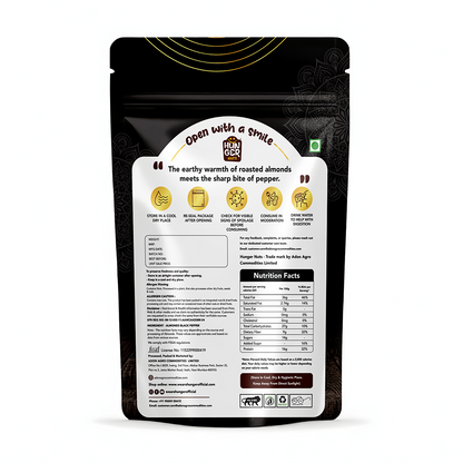 Hunger Black Pepper Almonds