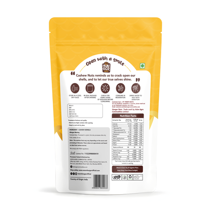 Hunger Classic Cashews | Premium Whole Cashew Nuts | Kaju | Organic