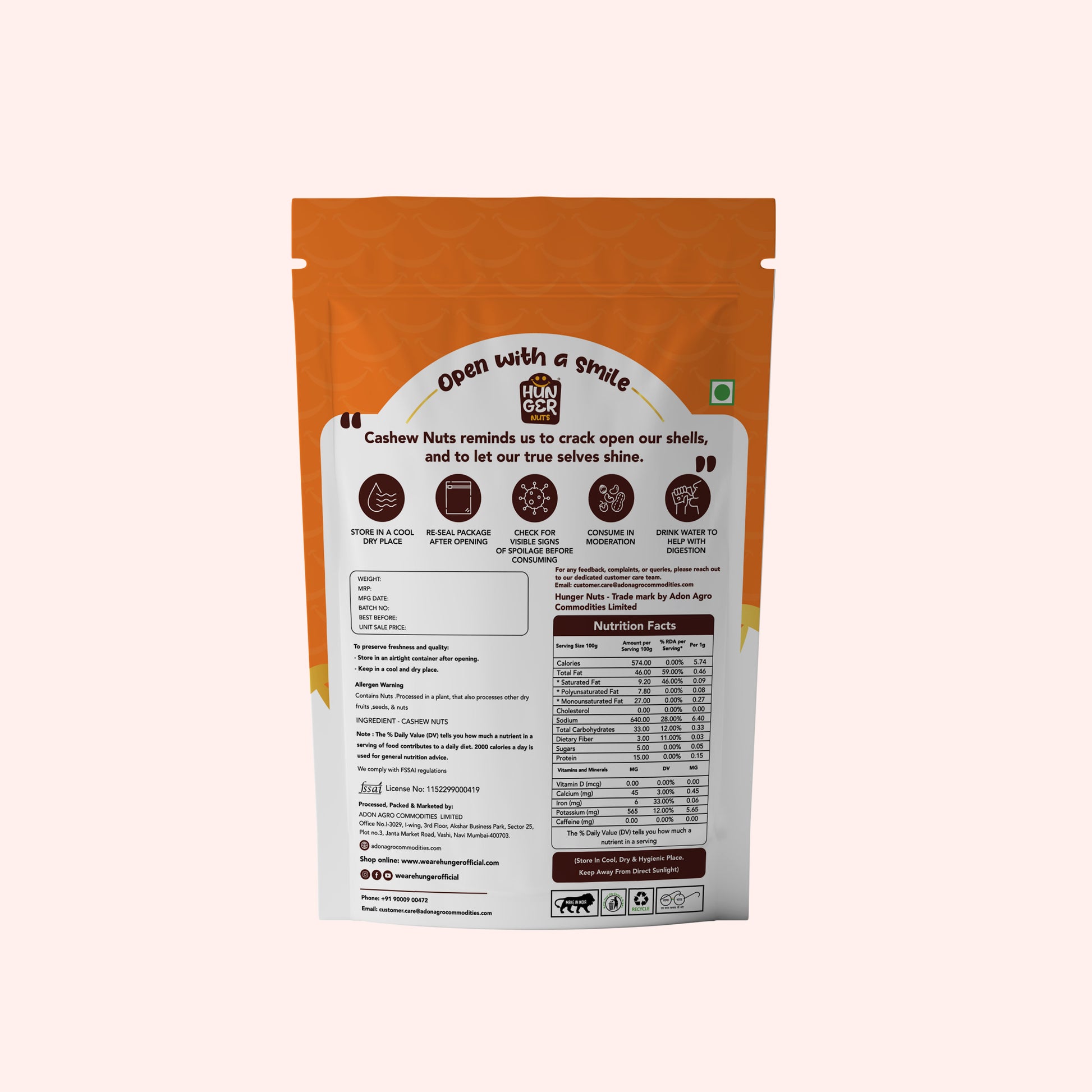 Hunger Classic Cashew