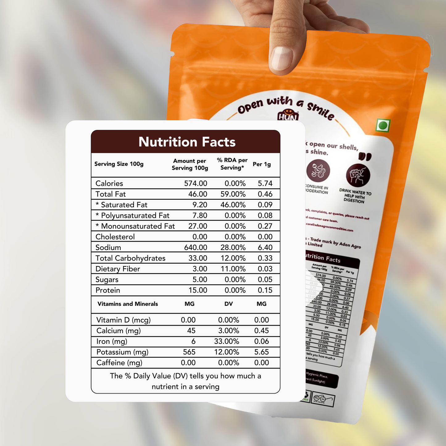 Hunger Classic Cashews | Premium Whole Cashew Nuts | Kaju | Organic