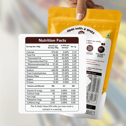 Hunger Classic Cashews | Premium Whole Cashew Nuts | Kaju | Organic