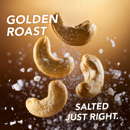 Hunger Roasted & Salted Cashews