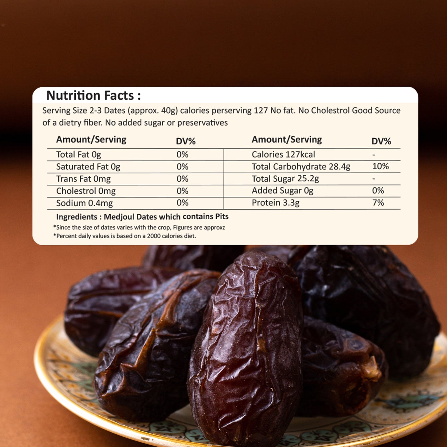 Large Medjool Dates Online India | Hunger Premium Khajoor