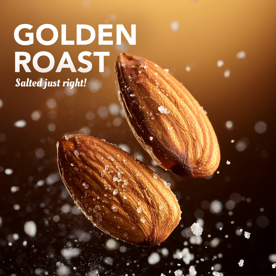 Hunger Roasted & Salted Almonds