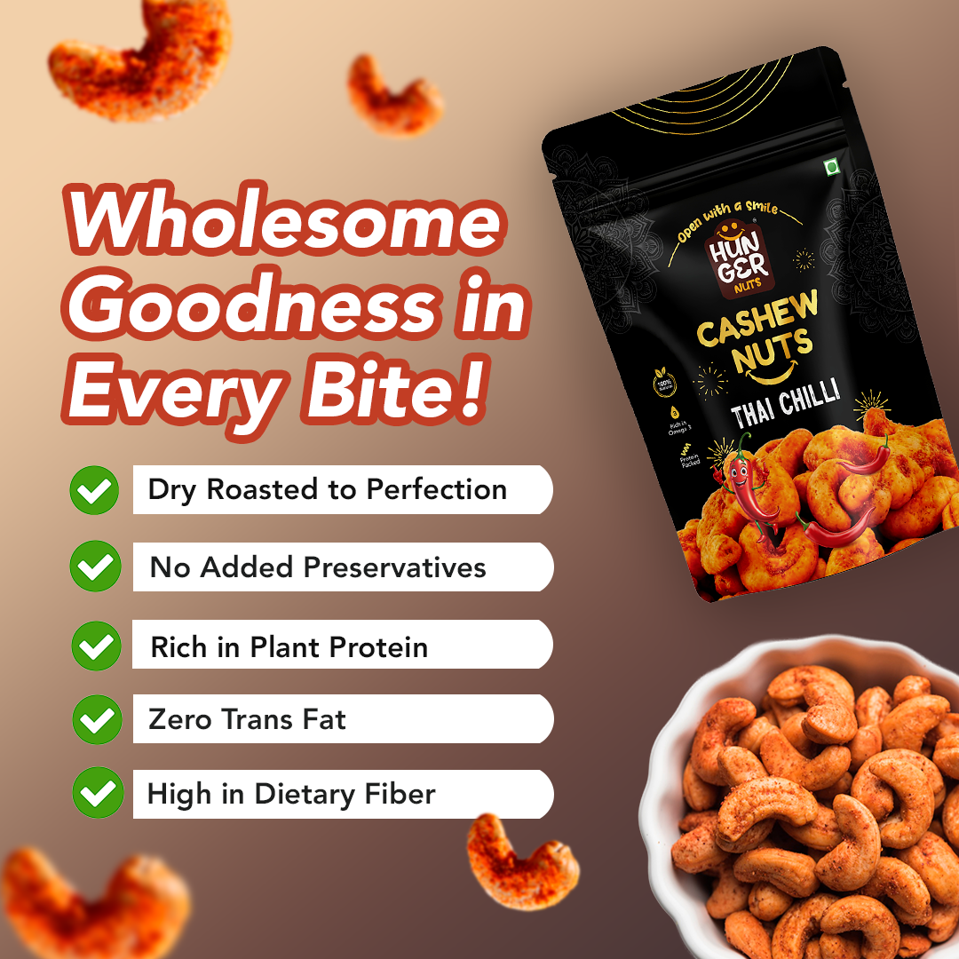 Hunger Thai Chilli Cashews