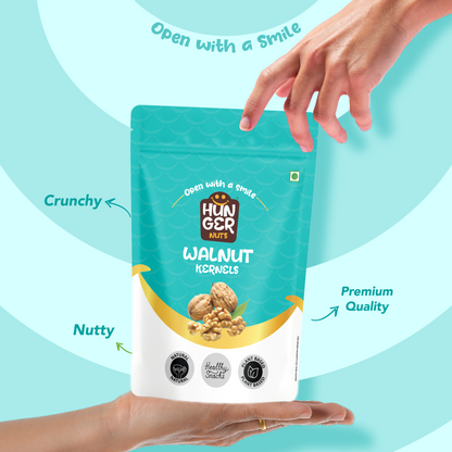 Hunger Classic Walnuts Kernels | Premium Akhrot | Omega-3