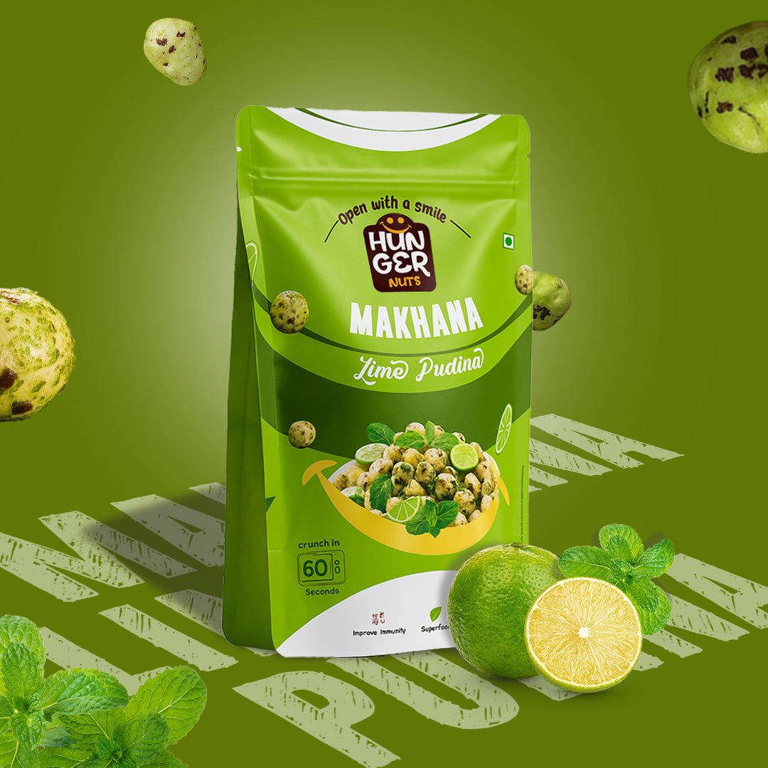 Lime Pudina Makhana