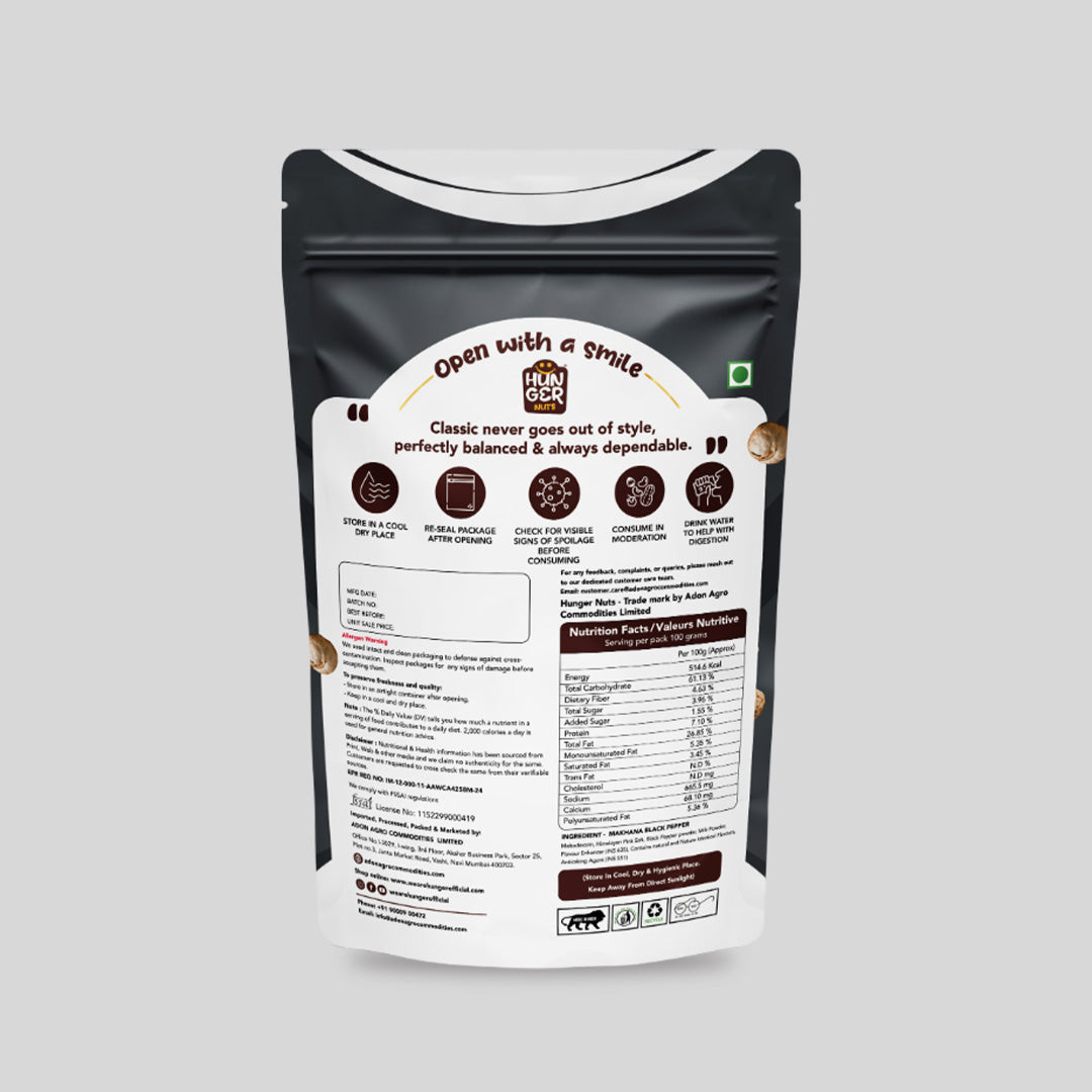 Black Pepper Makhana