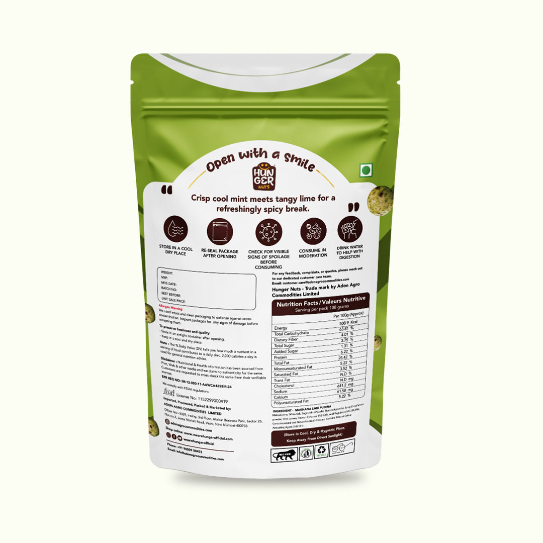 Lime Pudina Makhana